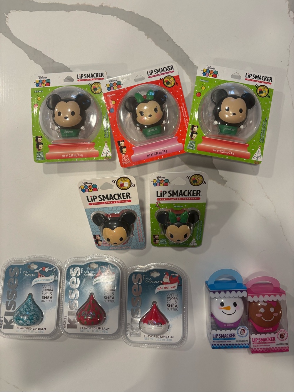 Lip Smacker Disney Tsum Tsum, Mickey & Minnie, Hershey Kisses & Fun Characters